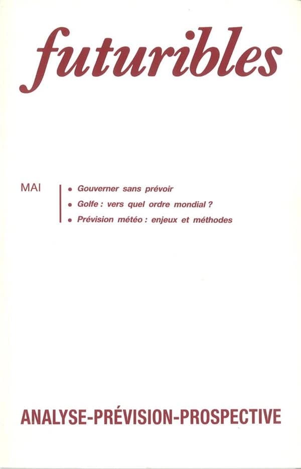 Futuribles no154 mai 1991