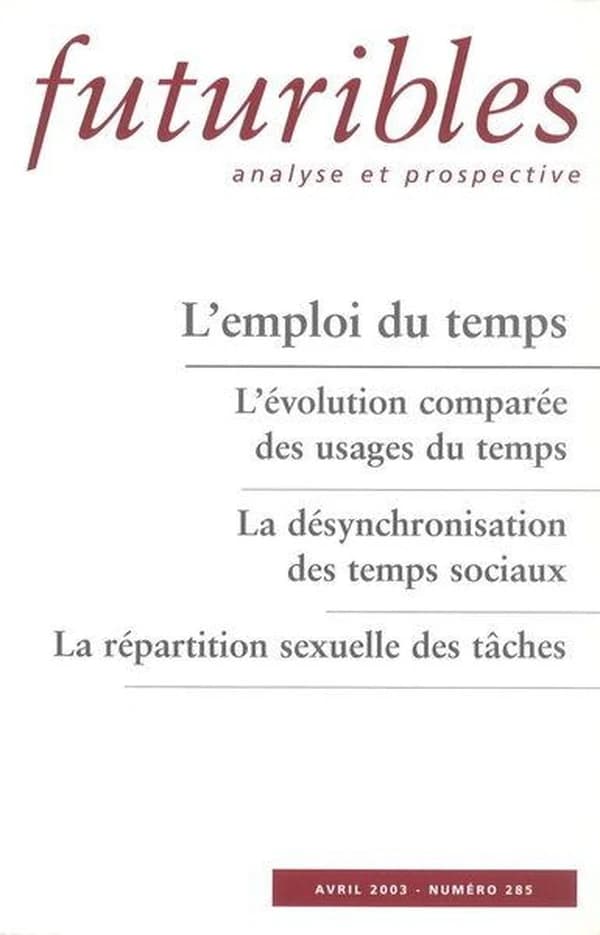 L'EMPLOI DU TEMPS. L'EVOLUTION COMPAREE DES USAGES DU TEMPS