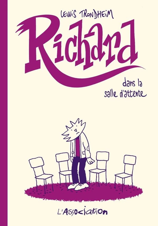 Richard dans la salle d'attente