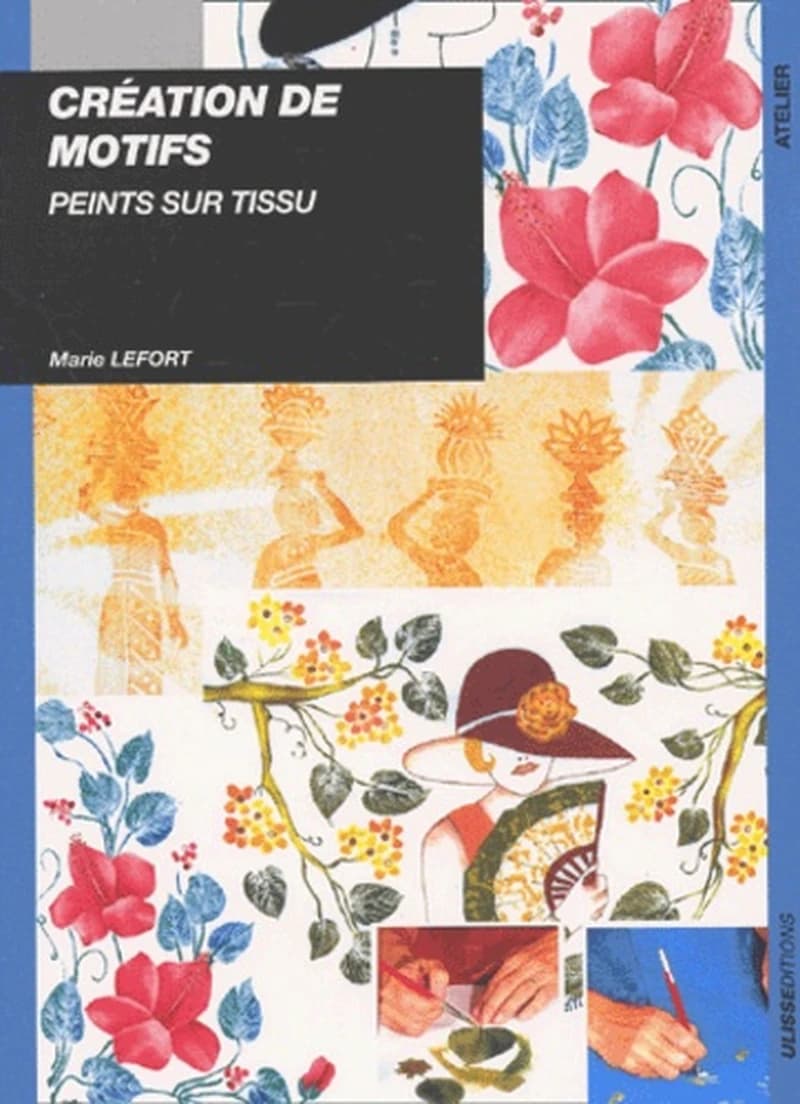 Créations de motifs peints sur tissu
