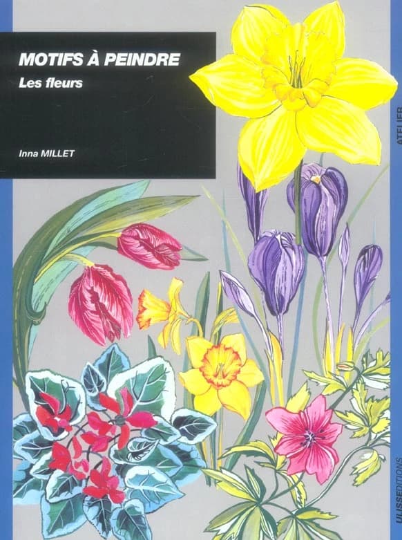 Motifs à peindre : les fleurs