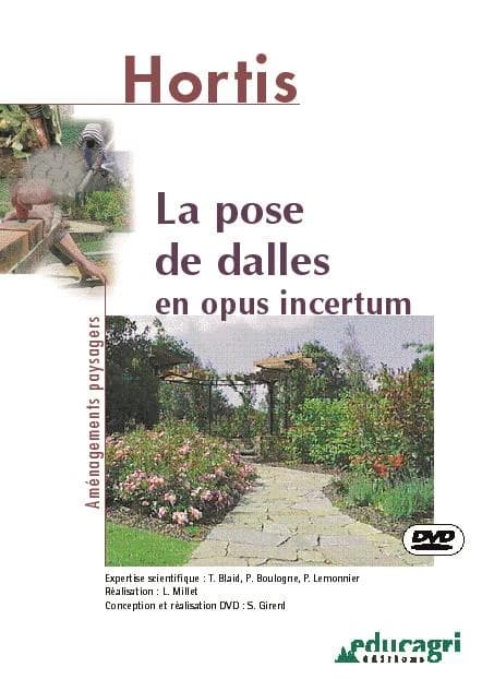 La pose de dalles en opus incertum