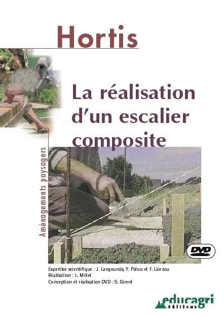 La réalisation d'un escalier composite