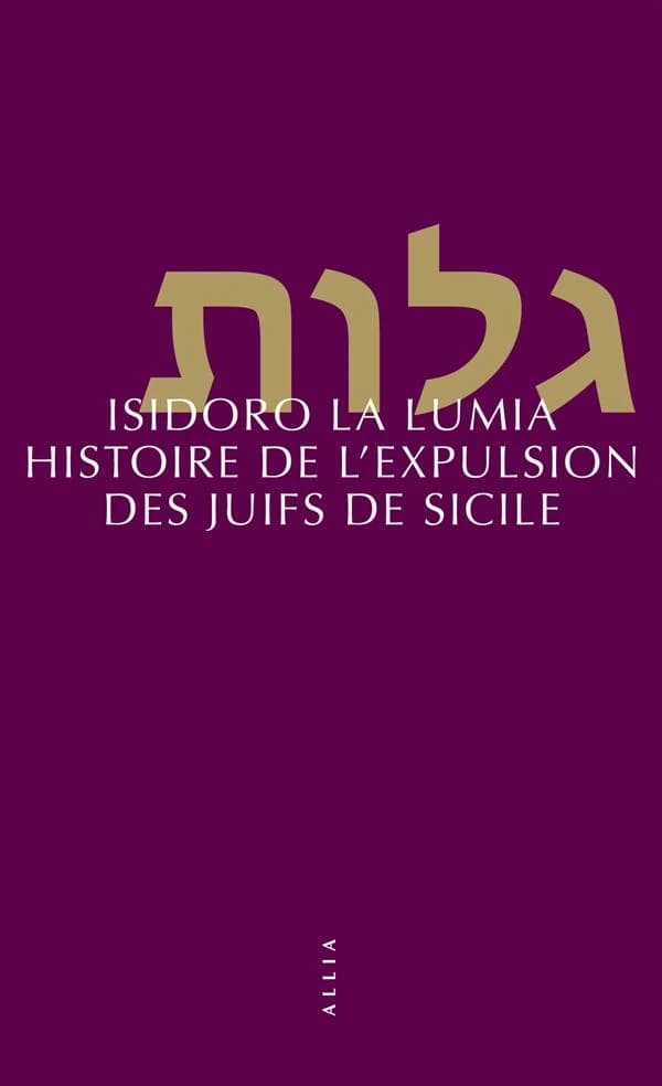 Histoire de l'expulsion des Juifs de Sicile, 1492