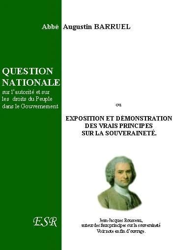 Question nationale, sur l’autorité et sur les droits du peuple dans le gouvernement