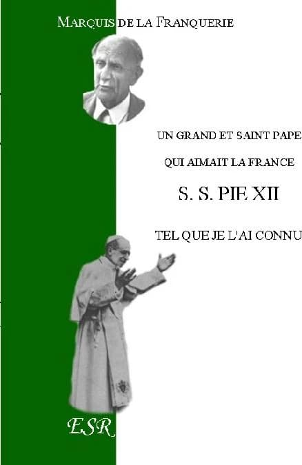 Pie XII, tel que je l'ai connu