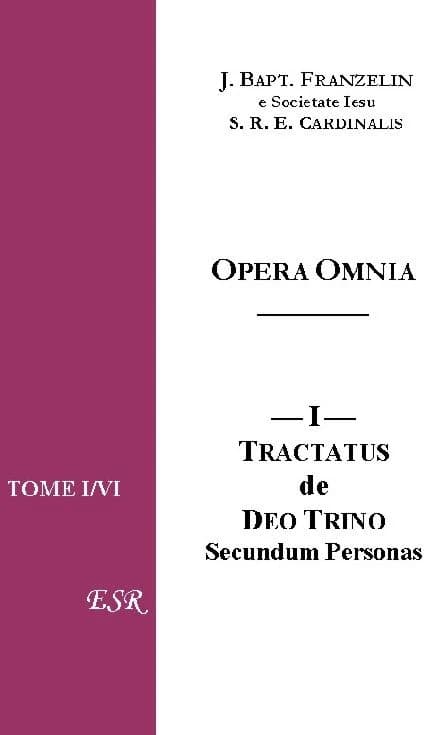 Opera omnia de franzelin