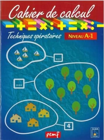 Cahier de calcul : cycle 2, niveau 1