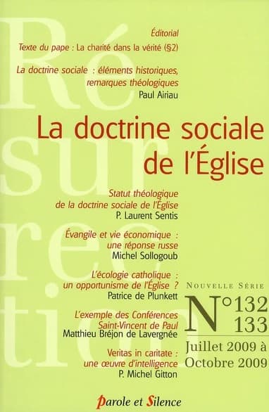 La doctrine sociale de l'Eglise