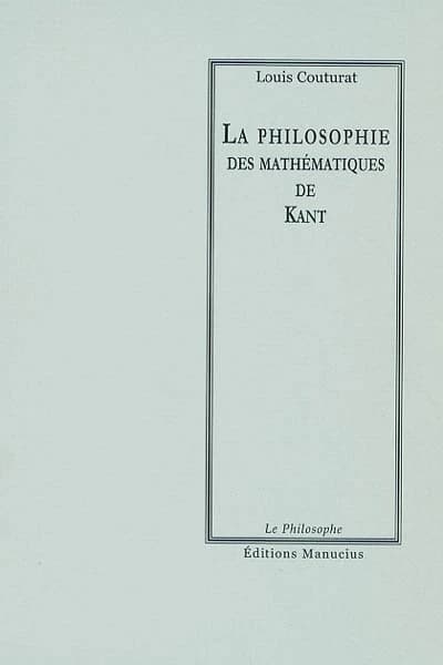 La philosophie des mathématiques de Kant