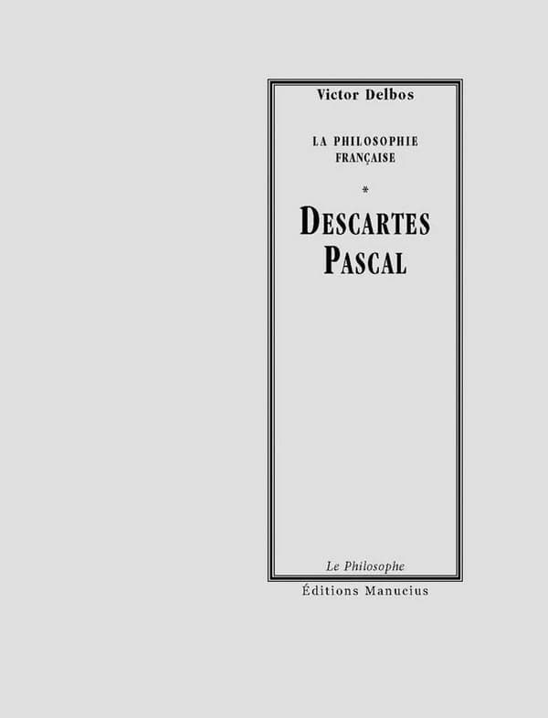 Descartes, Pascal