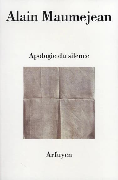 Apologie du silence