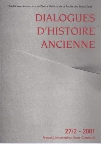Dialogues d'histoire ancienne.