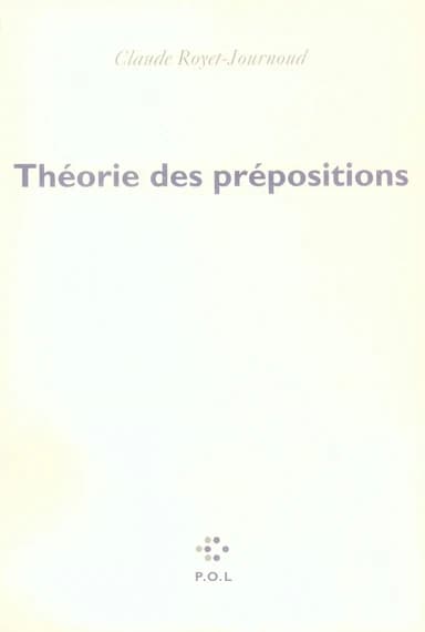 Théorie des prépositions
