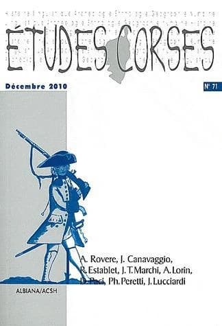 études corses Tome 71