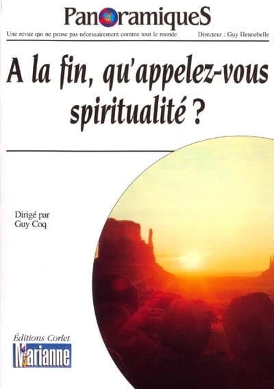 REVUE PANORAMIQUES n.64 : à la fin, qu'appelez-vous spiritualité ?
