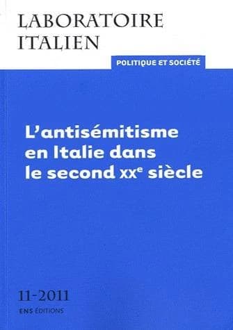 L'antisémitisme en Italie dans le second XXe siècle