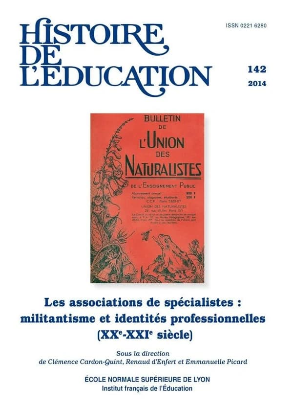 Histoire de l'éducation, n° 142