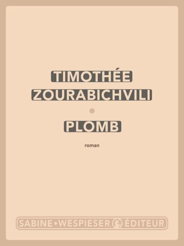 Plomb : roman