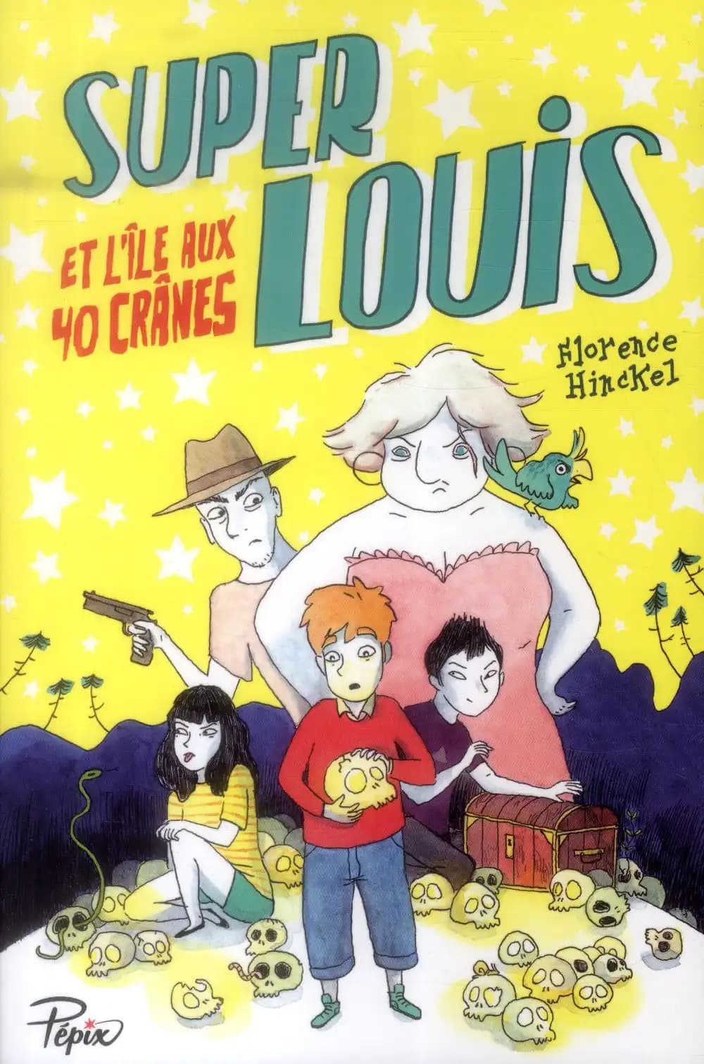 Super-Louis et l'île aux 40 crânes