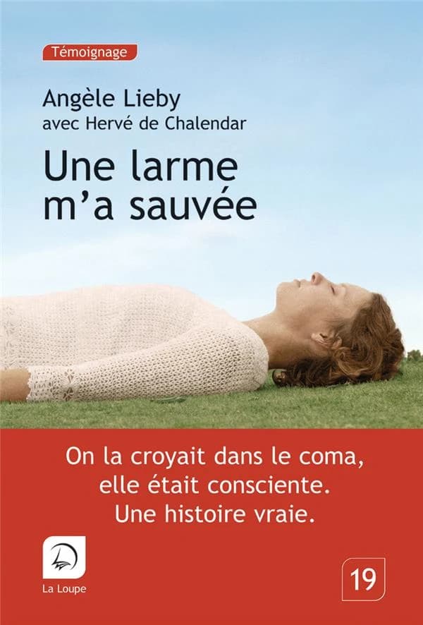 Une larme m'a sauvée ([Éd.] en gros caractères) Angèle Lieby ; avec Hervé de Chalendar
