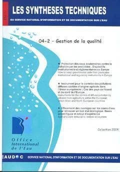 Protection des eaux souterraines contre la pollution par les pesticides : dispositifs institutionnels et réglementaires en Europe ; Instrument pour le contrôle des pollutions diffuses azotées d'origine agricole dans l'Union européenne : cas des pays de l'