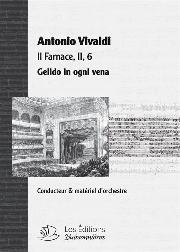 Il Farnace. II, 5, Gelido in ogni vena