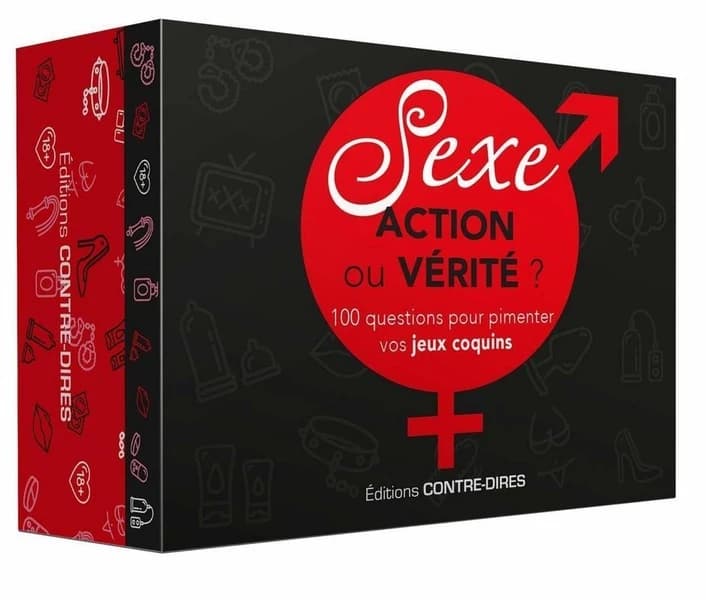 Sexe : action ou vérité ; 100 questions pour pimenter vos jeux coquins