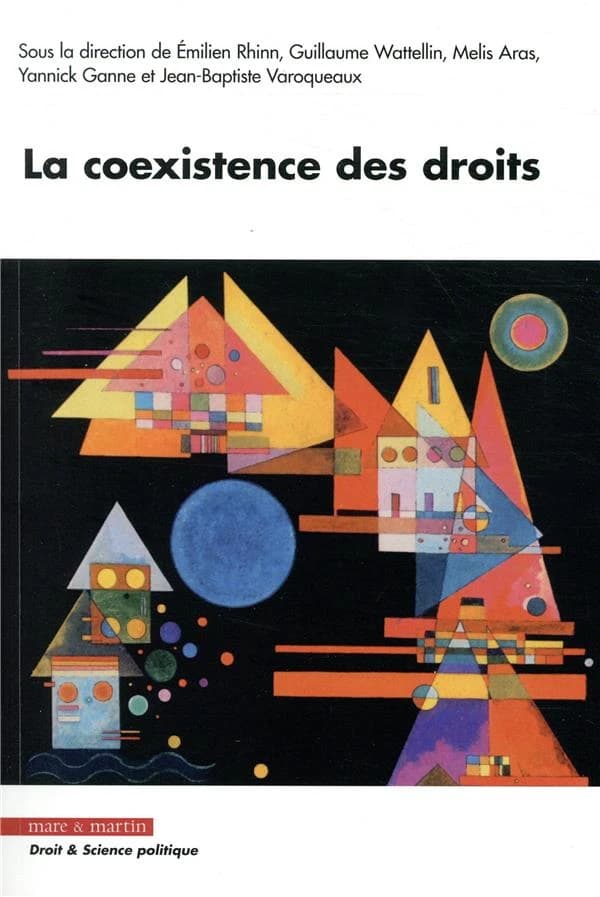 La coexistence des droits : [actes du 4e Colloque des doctorants et jeunes docteurs de l'École doctorale des sciences juridique (ED 101) organisé à l'Université de Strasbourg le 9 décembre 2016]