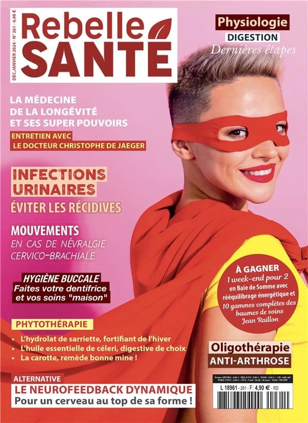 Revue rebelle santé n.261 : Décembre 2023