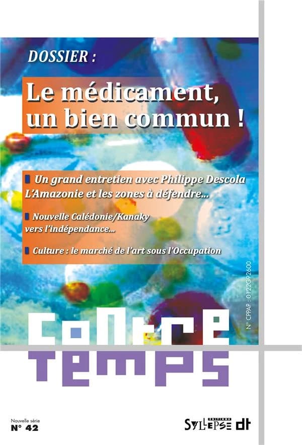 Contretemps n.42 : le médicament, un bien commun!