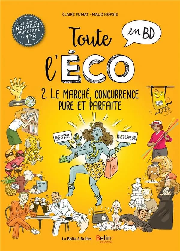 Toute l'éco en BD. 2, Le marché, concurrence pure et parfaite