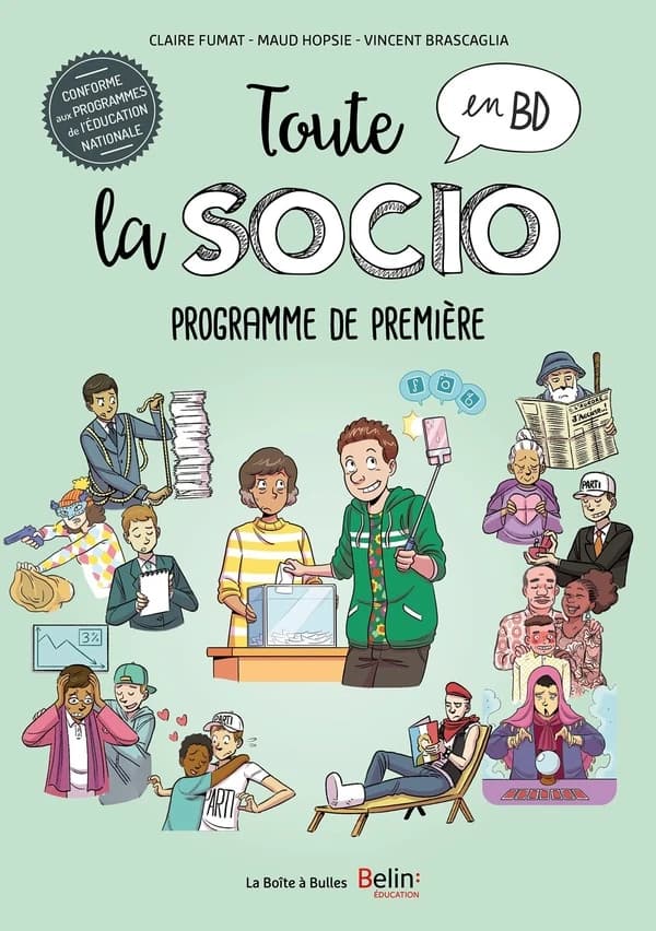 Toute la socio en BD : programme de première : [intégrale]