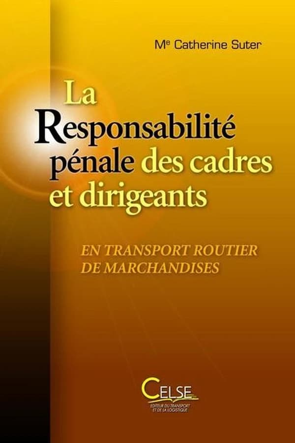 La responsabilité pénale des cadres et dirigeants en transport routier de marchandises