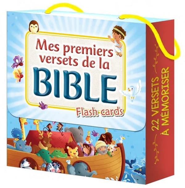 Mes premiers versets de la Bible ; flash cards