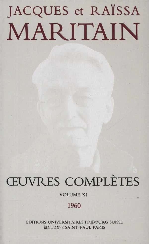 OEuvres complètes. Volume XI, [1960]