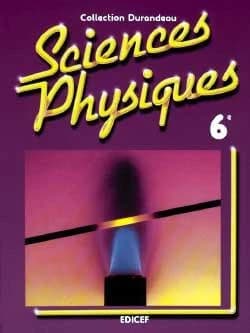 Sciences physiques, 6e