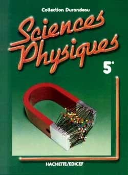 Sciences physiques, 5e