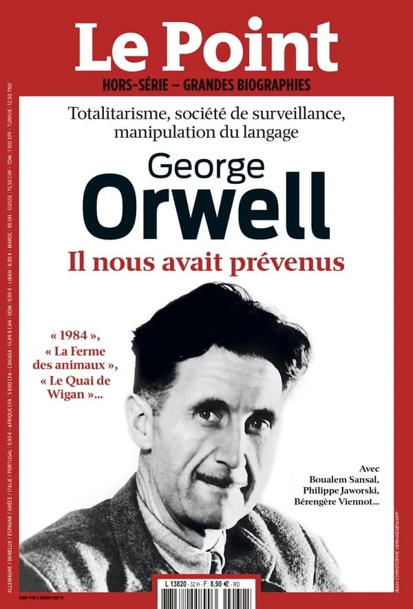 Le Point grandes biographies Hors-Série Tome 32 : George Orwell