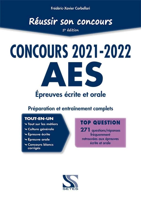Réussir son concours AES ; tout-en-un (édition 2021