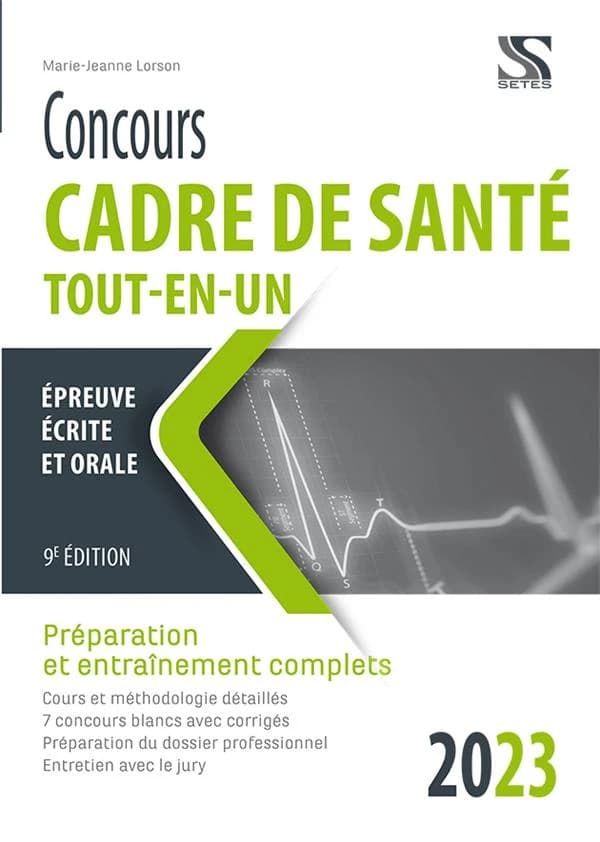 Concours cadre de santé : tout-en-un (édition 2023)
