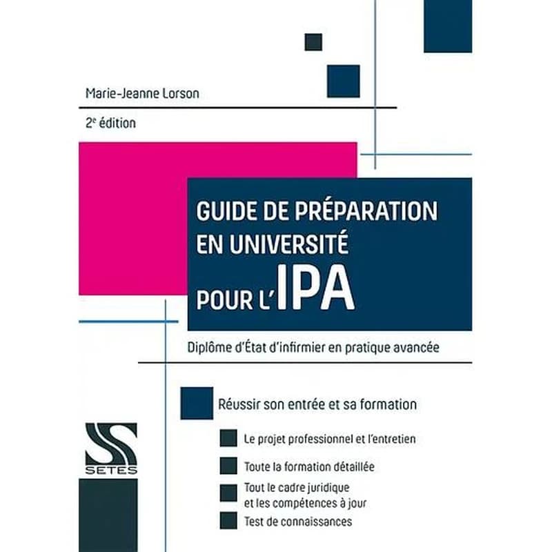 Guide de préparation en université pour l'IPA (édition 2023)
