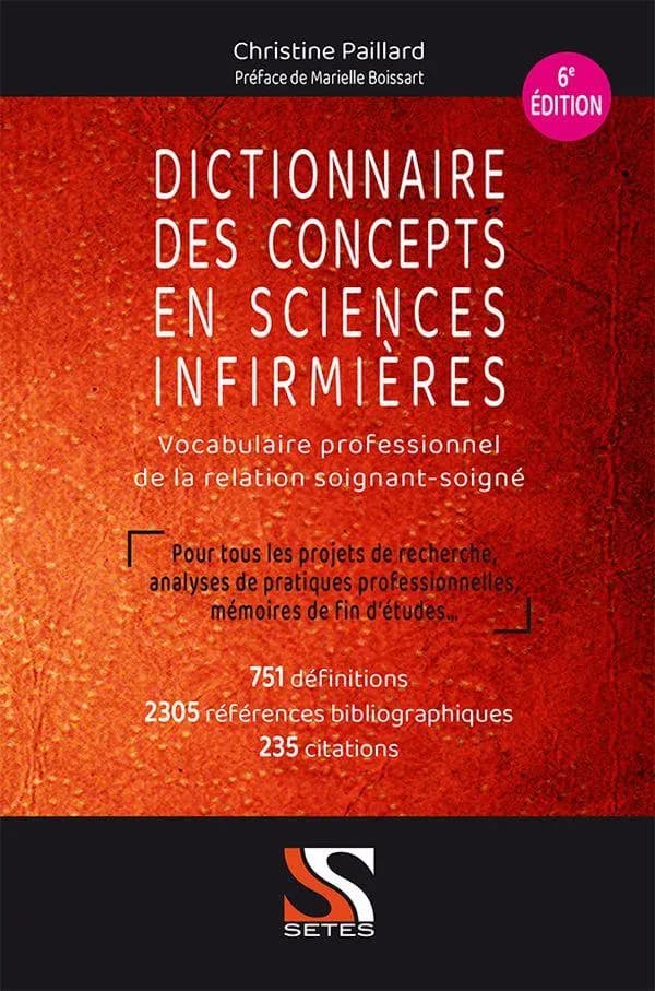 Dictionnaire des concepts en sciences infirmières (6e édition)