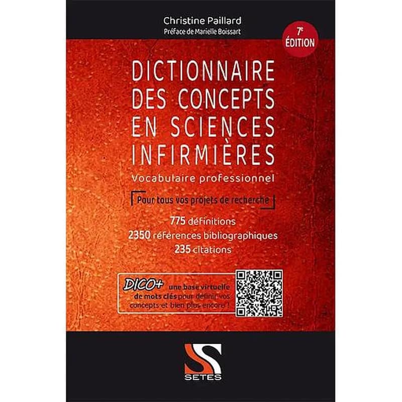 Dictionnaire des concepts en sciences infirmières