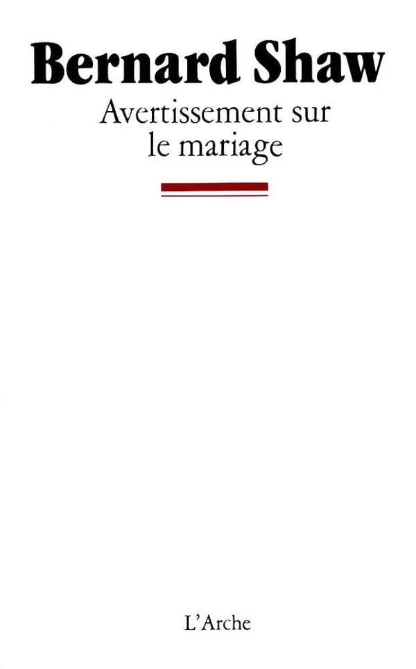 Avertissement sur le mariage