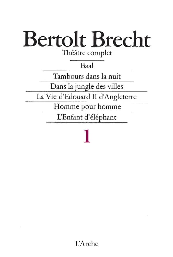 Théâtre complet