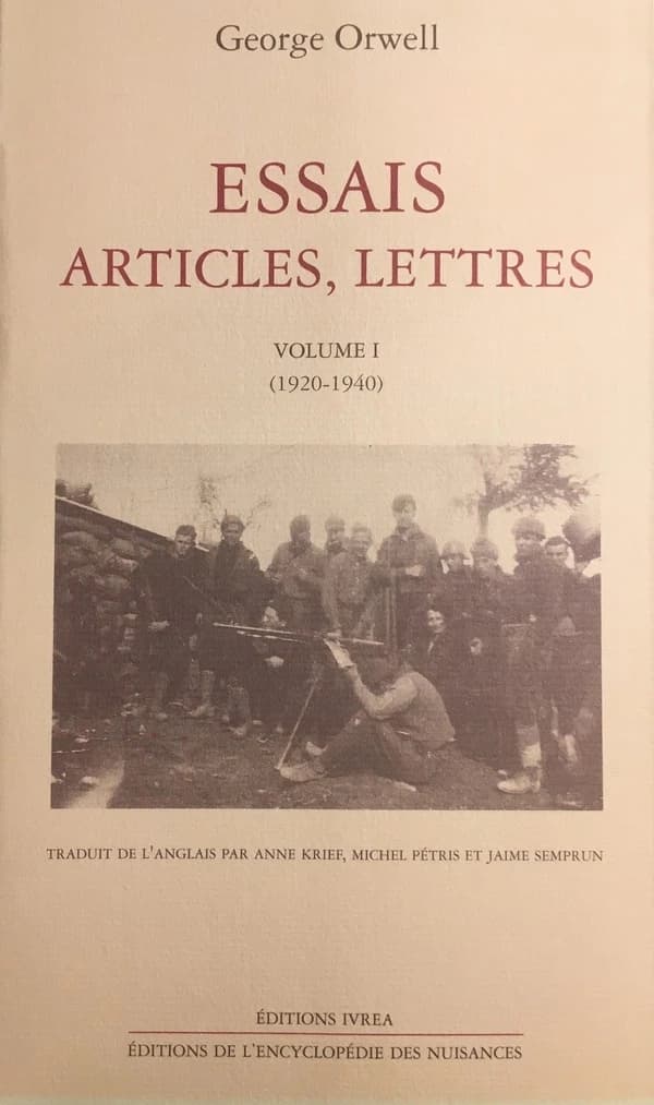 Essais, articles, lettres. Volume I, 1920-1940