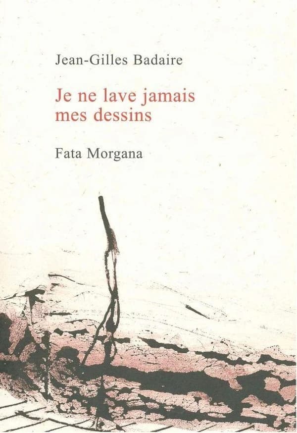 Je ne lave jamais mes dessins