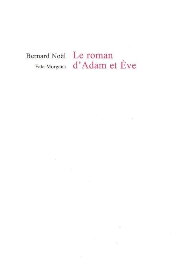 Le roman d'Adam et Eve