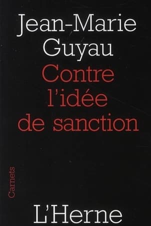 Contre l'idée de sanction